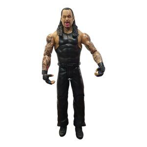 WWE The Undertaker Action Figure Wrestling 7.5" Wrestler Tongue Out 2011 Mattel